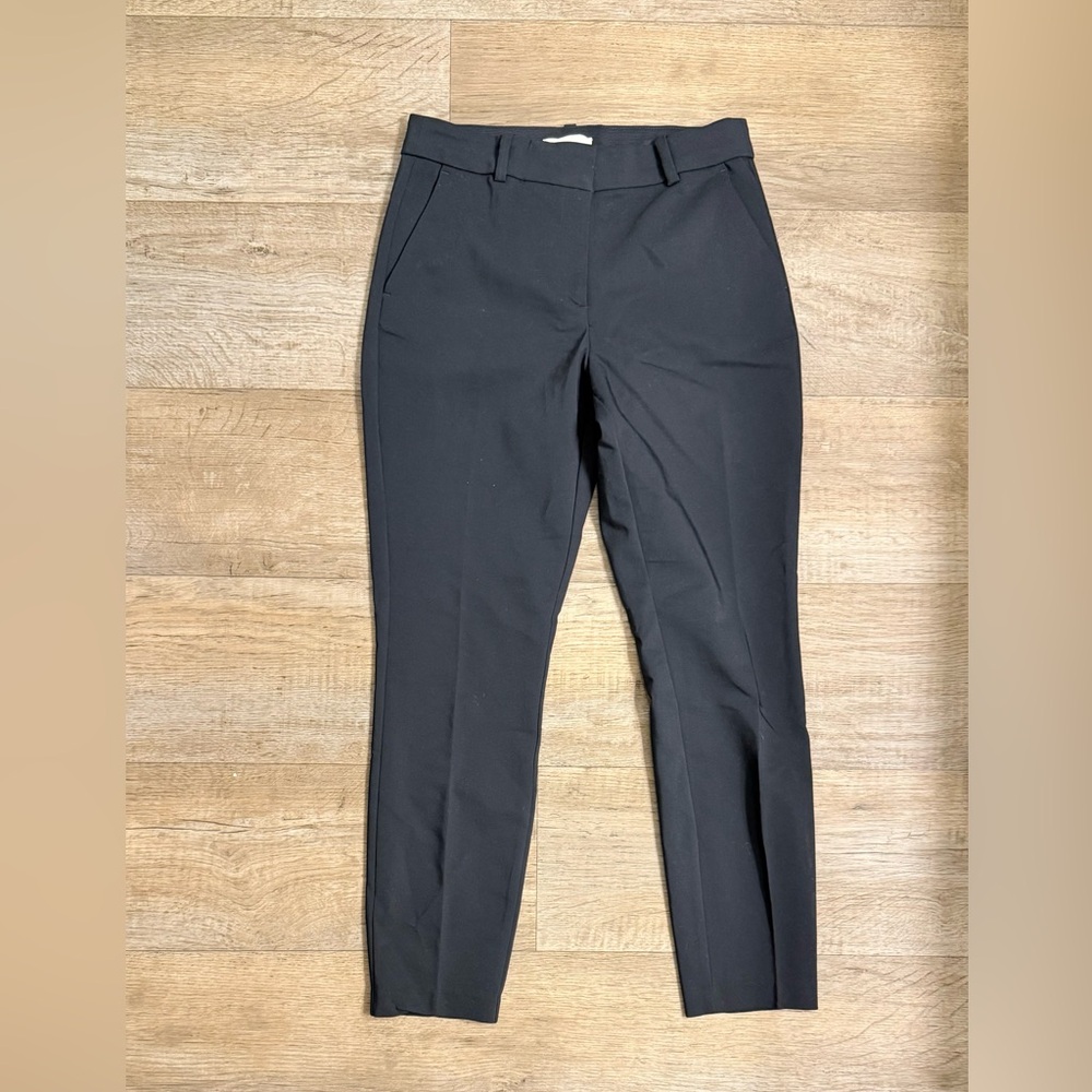 Navy Slim Fit Trousers